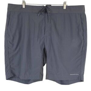 Vineyard Vines Wavebreaker‎ Shorts Men's Size 42 Gray Solid Nylon SS-1723